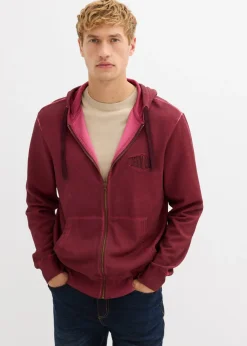 Sudadera con capucha con efecto desgastado