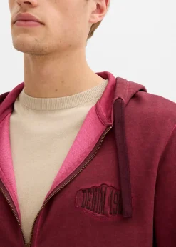 Sudadera con capucha con efecto desgastado