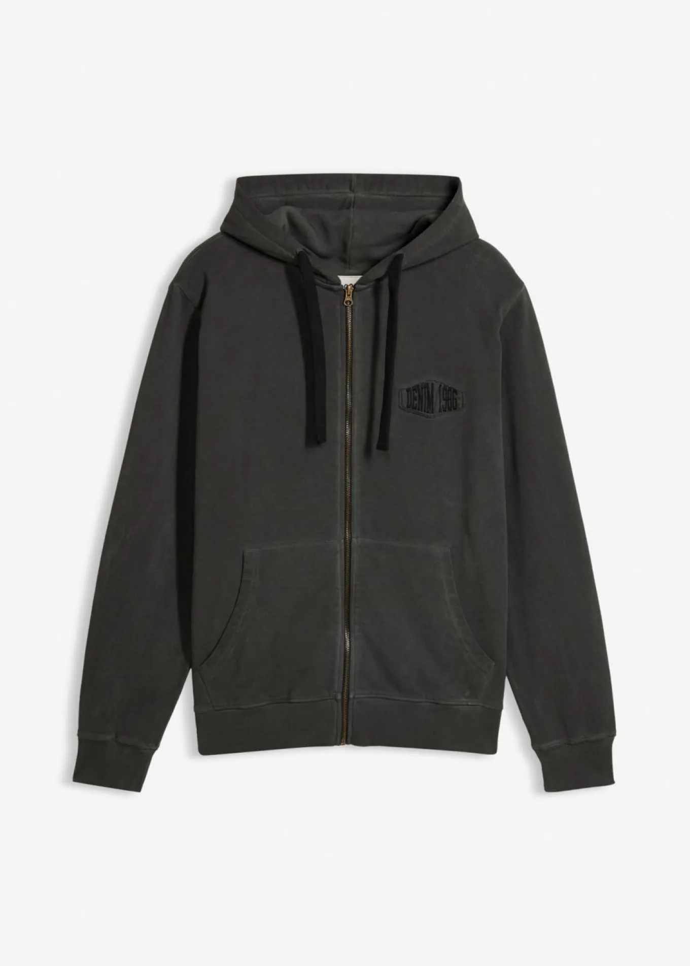 Sudadera con capucha con efecto desgastado