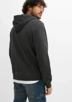 Sudadera con capucha con efecto desgastado