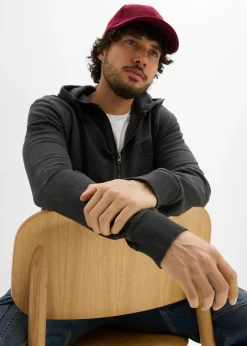 Sudadera con capucha con efecto desgastado