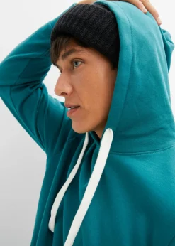 Sudadera con capucha de algodón puro