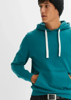 Sudadera con capucha de algodón puro
