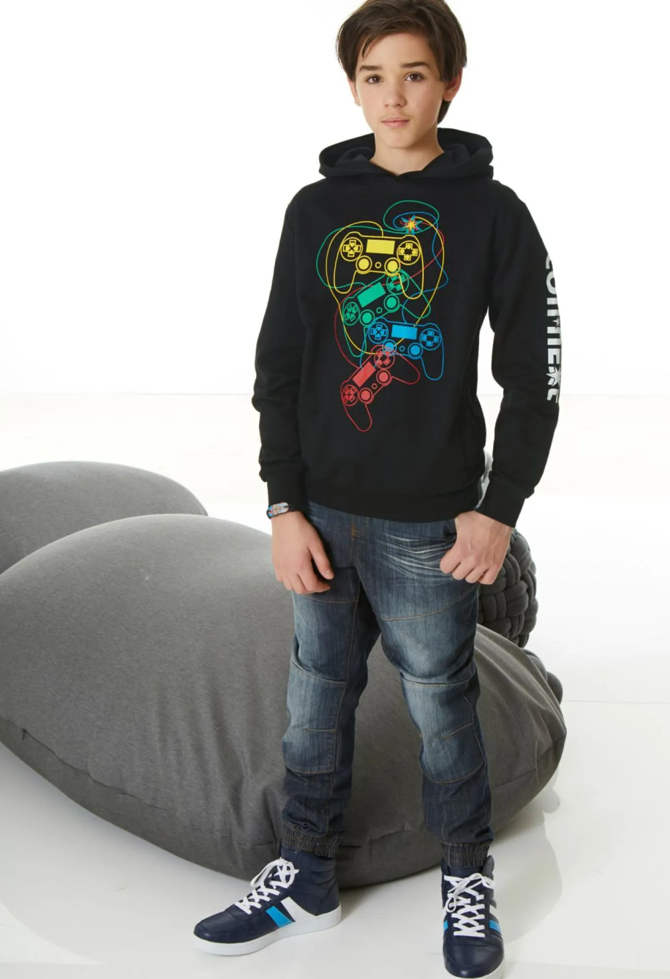Sudadera con capucha de algodón orgánico