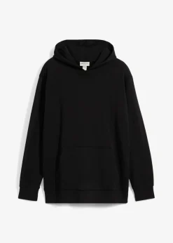 Sudadera con capucha de algodón orgánico puro, loose fit