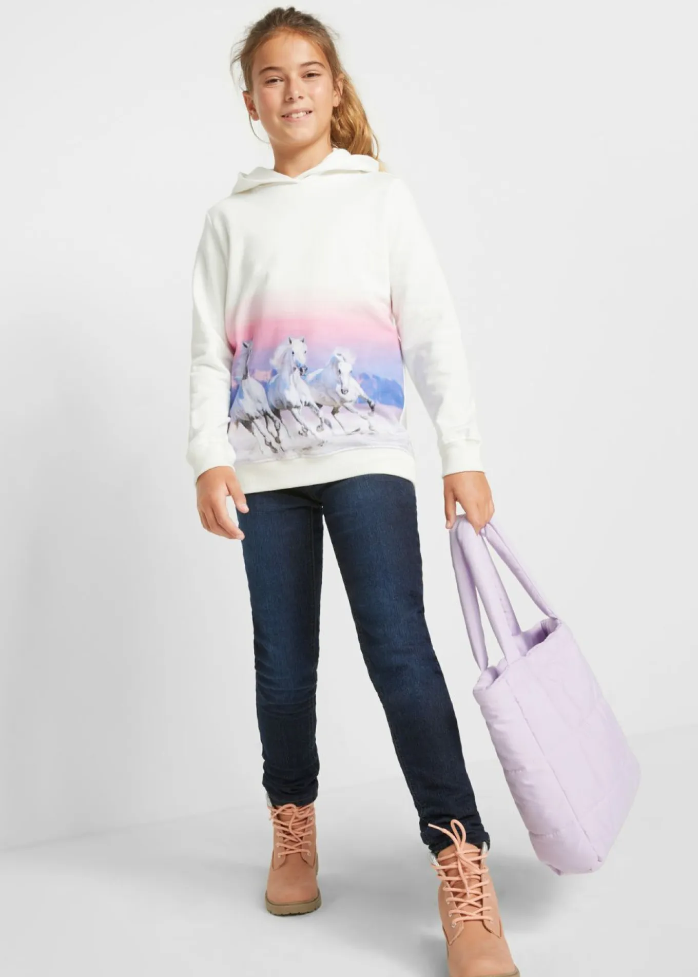 Sudadera con capucha de algodón orgánico