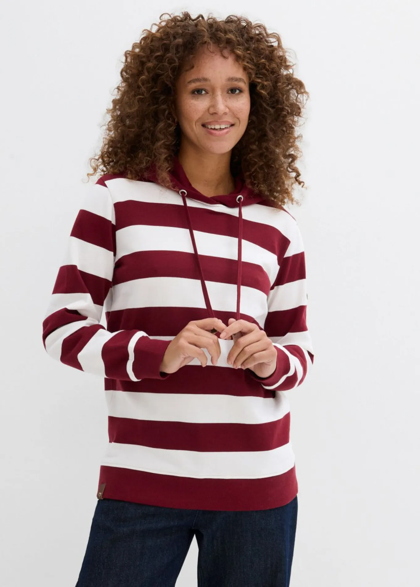 Sudadera con capucha de algodón puro