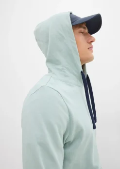 Sudadera con capucha de algodón puro