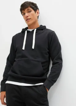 Sudadera con capucha de algodón puro