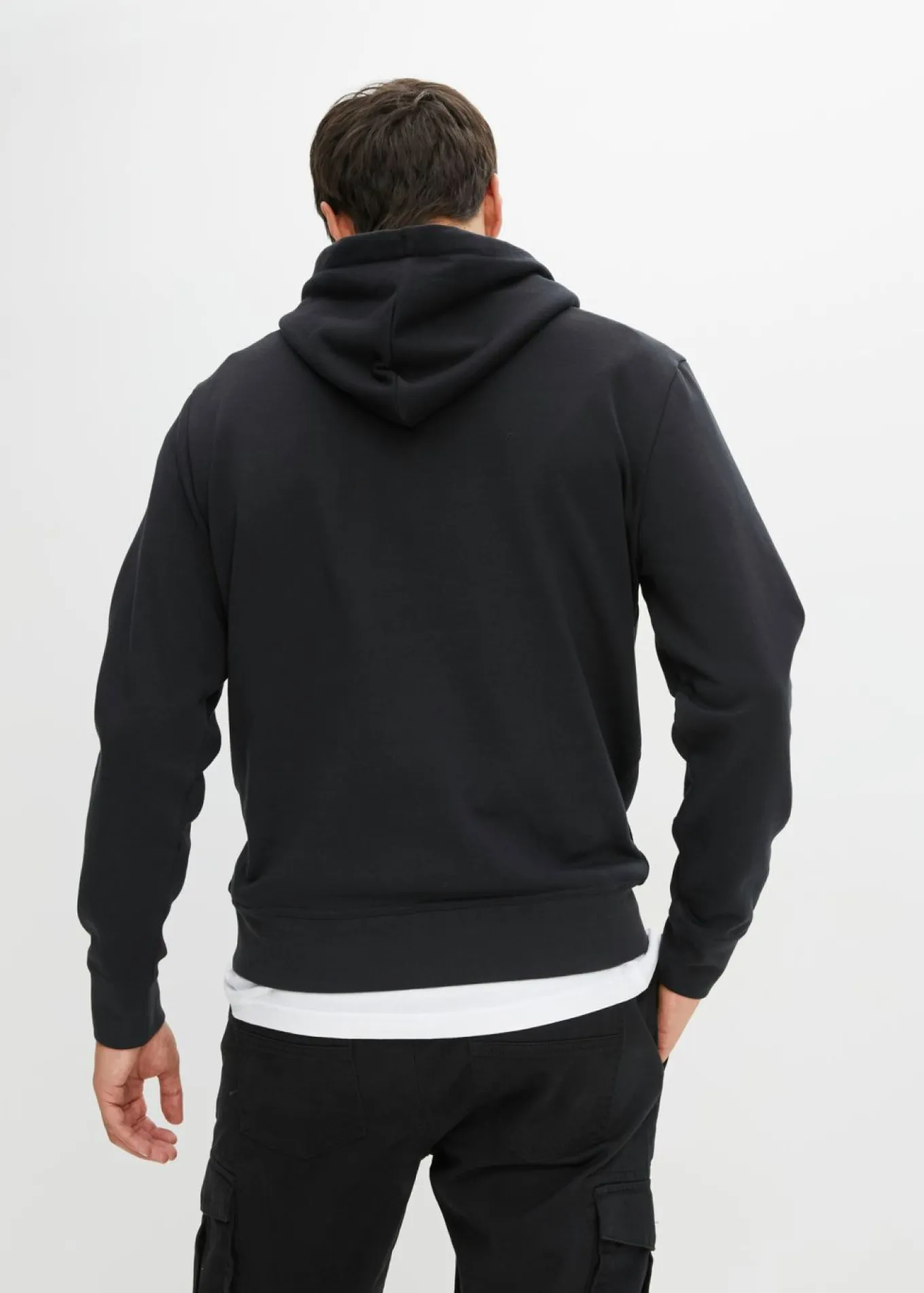 Sudadera con capucha de algodón puro