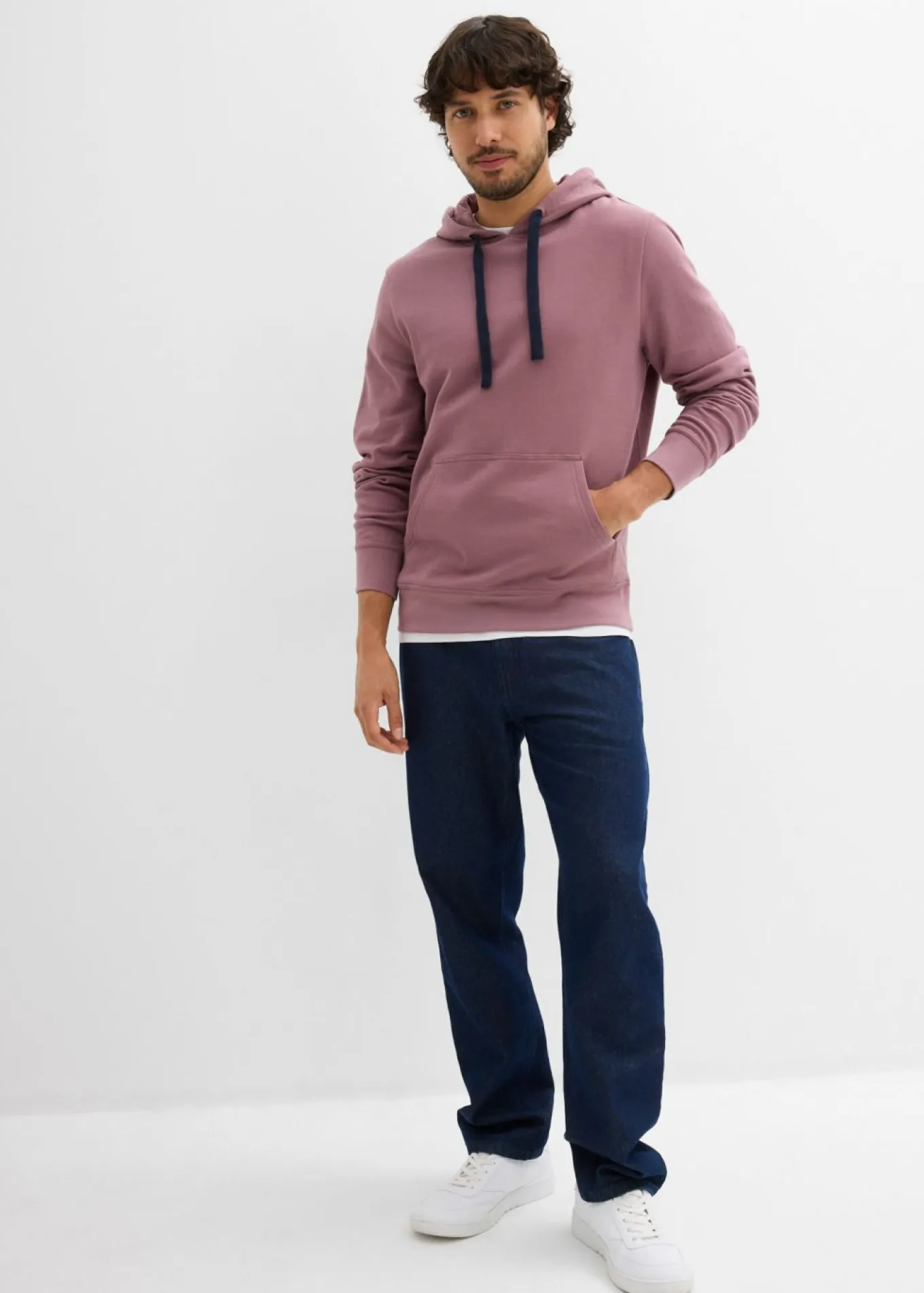 Sudadera con capucha de algodón puro
