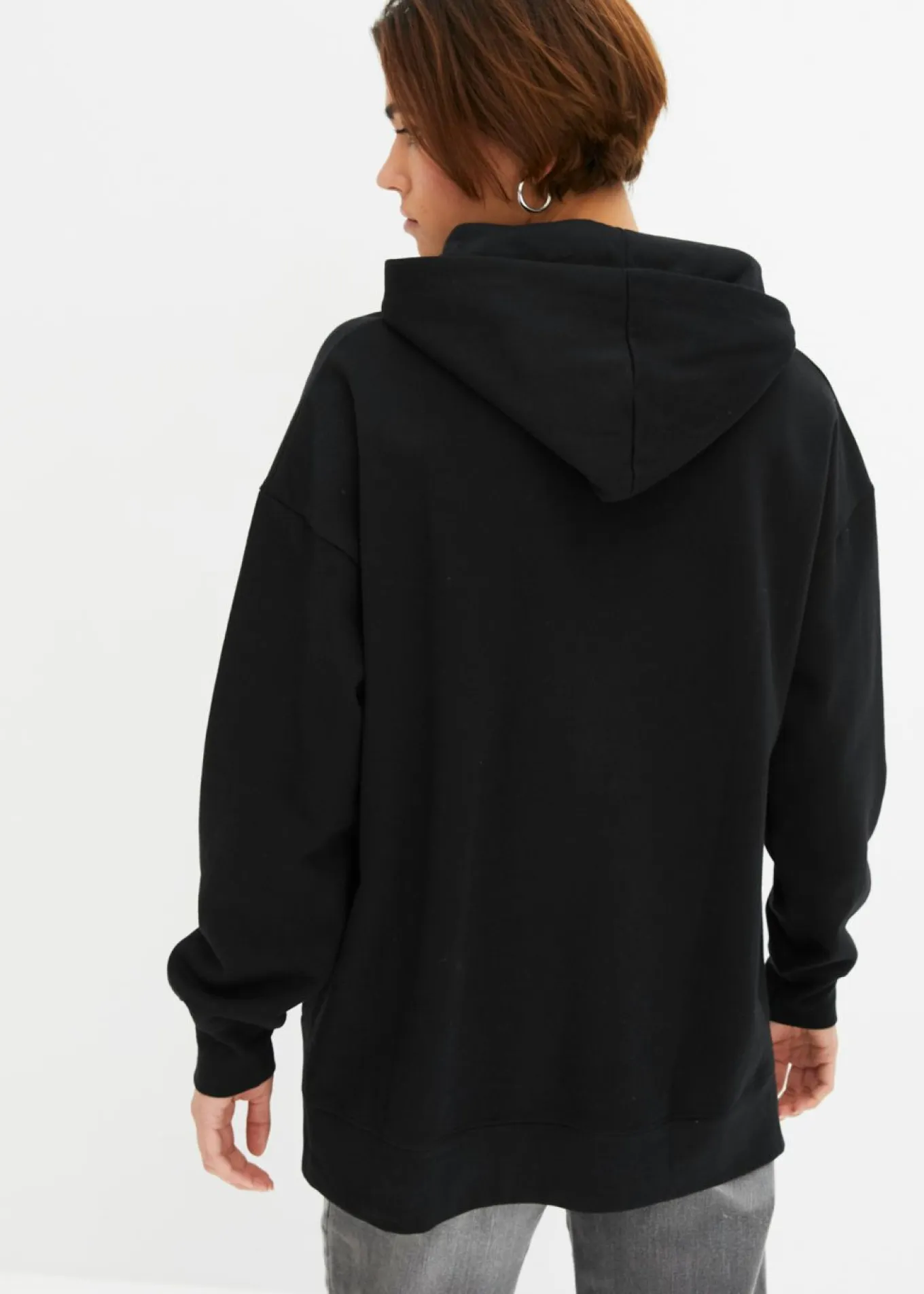 Sudadera con capucha de algodón puro