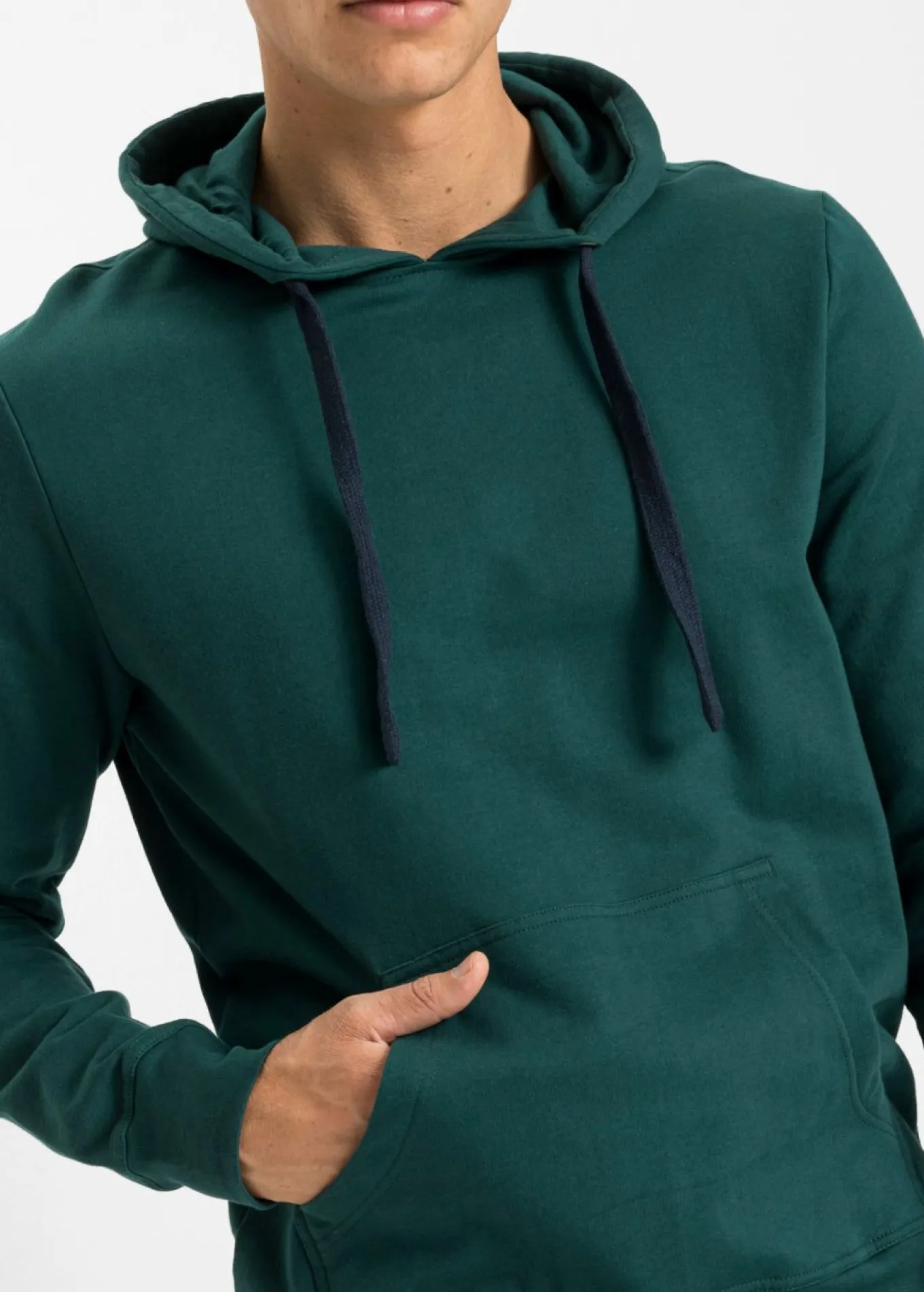 Sudadera con capucha de algodón puro