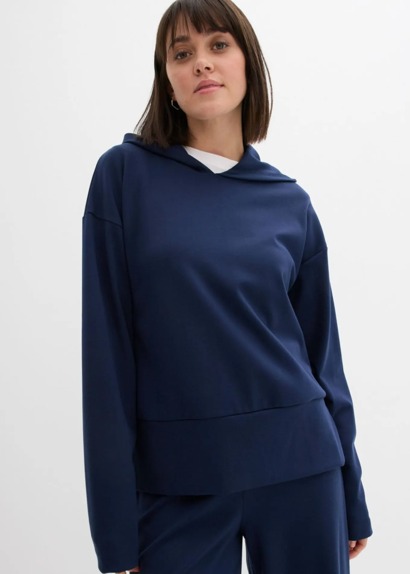 Sudadera con capucha de cómodo tejido Punto di Roma