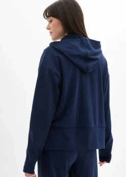 Sudadera con capucha de cómodo tejido Punto di Roma