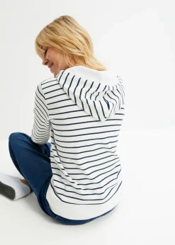 Sudadera con capucha de mezcla de algodón