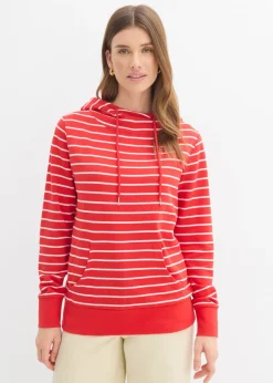 Sudadera con capucha de mezcla de algodón