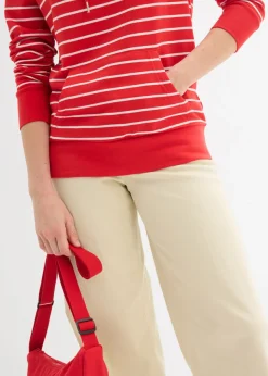 Sudadera con capucha de mezcla de algodón
