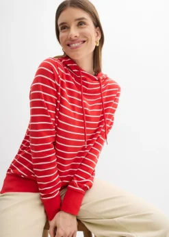 Sudadera con capucha de mezcla de algodón
