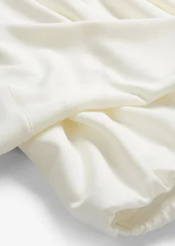 Sudadera con capucha de mezcla de viscosa ligeramente brillante