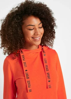 Sudadera con capucha de suave mezcla de viscosa