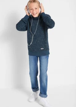 Sudadera con capucha de suave mezcla de algodón