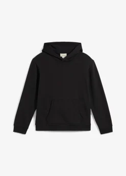 Sudadera con capucha en suave mezcla de algodón