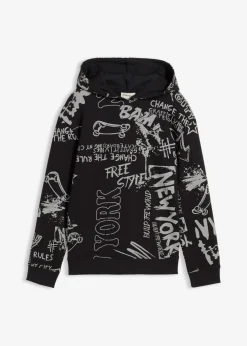 Sudadera con capucha en suave mezcla de algodón