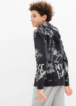 Sudadera con capucha en suave mezcla de algodón