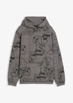 Sudadera con capucha en suave mezcla de algodón