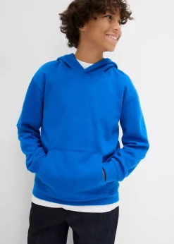 Sudadera con capucha en suave mezcla de algodón