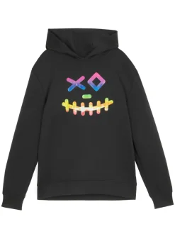 Sudadera con capucha en suave mezcla de algodón