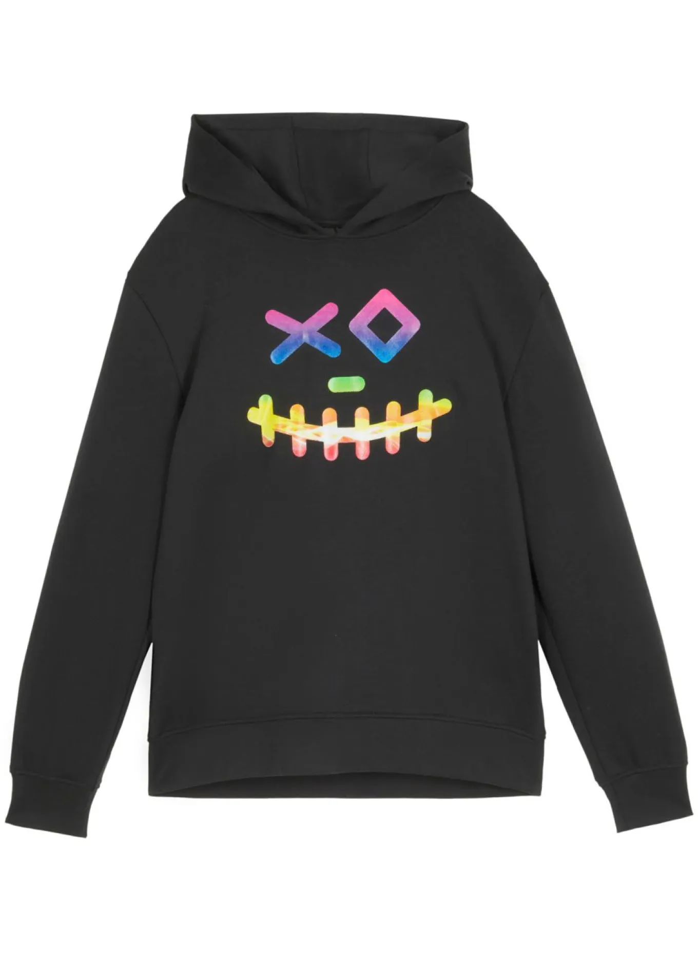 Sudadera con capucha en suave mezcla de algodón