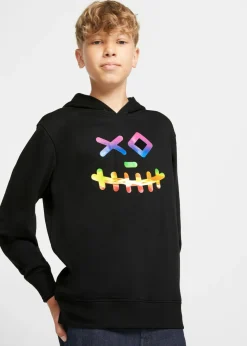 Sudadera con capucha en suave mezcla de algodón
