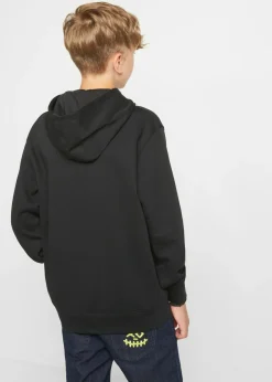 Sudadera con capucha en suave mezcla de algodón