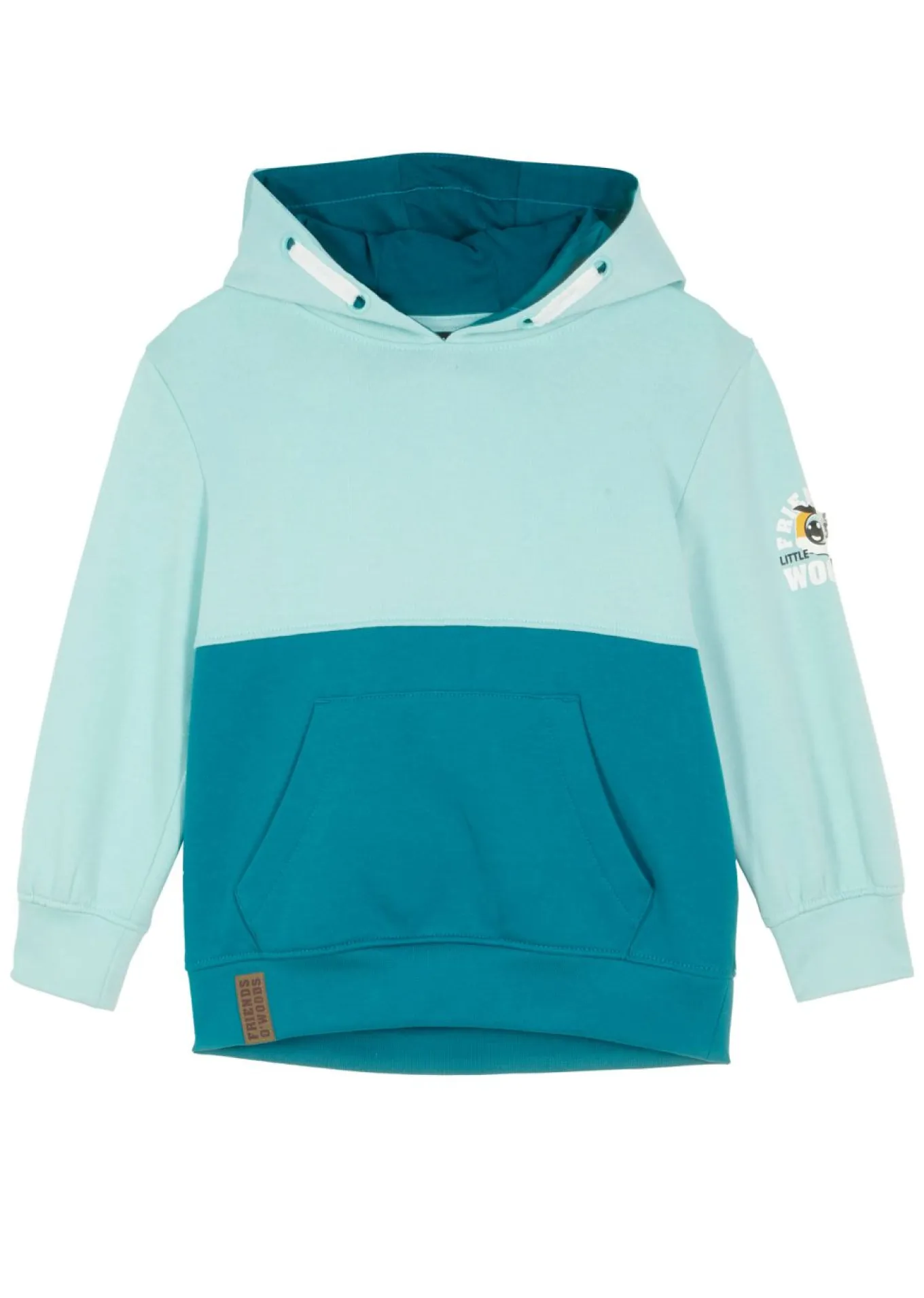 Sudadera con capucha en suave mezcla de algodón