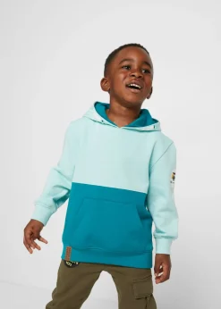 Sudadera con capucha en suave mezcla de algodón
