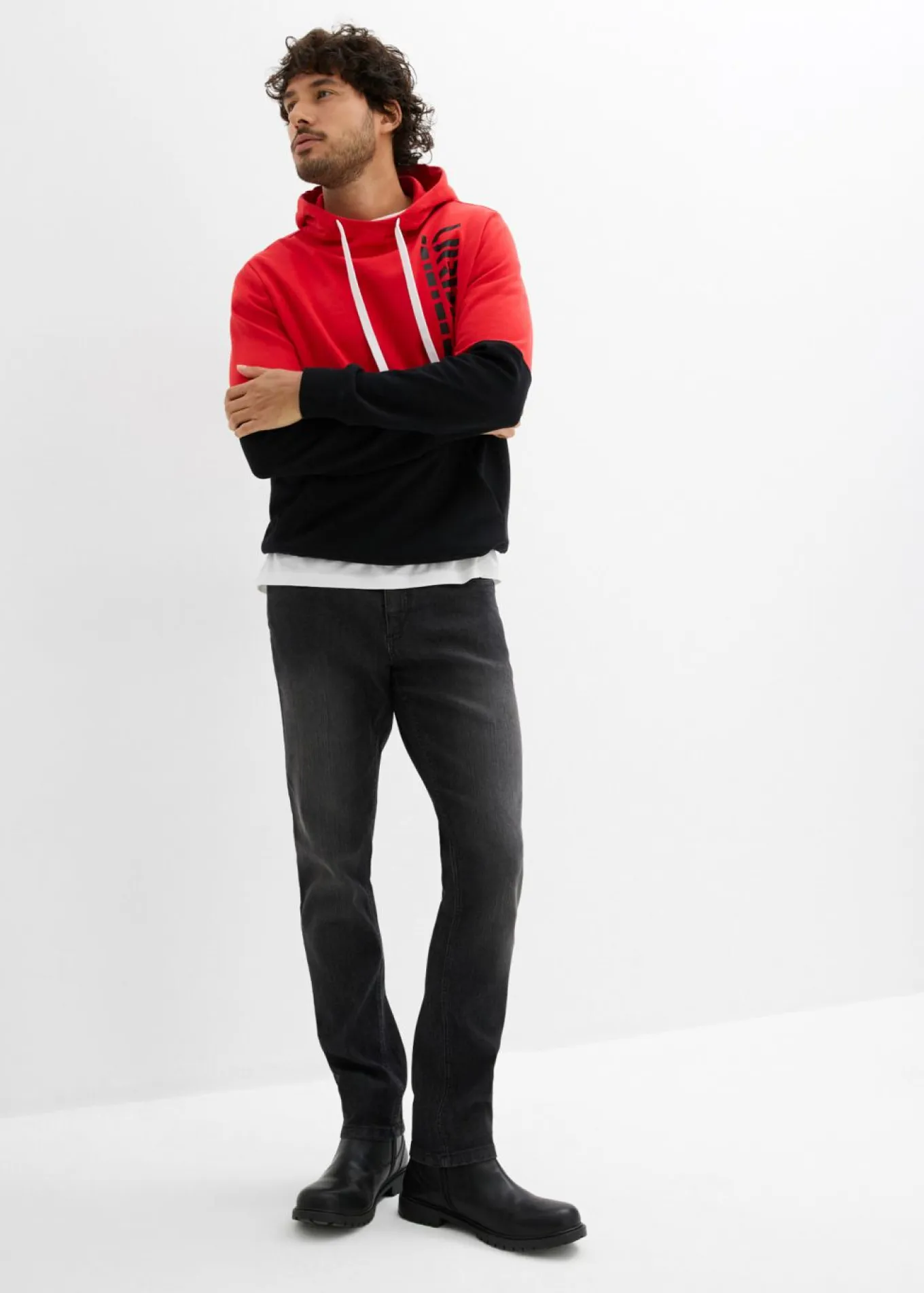 Sudadera con capucha, slim fit
