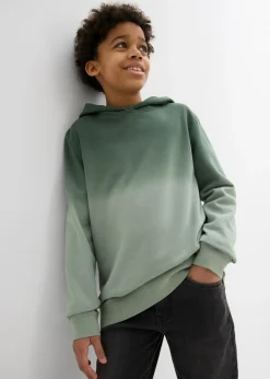 Sudadera con capucha y degradado cromático