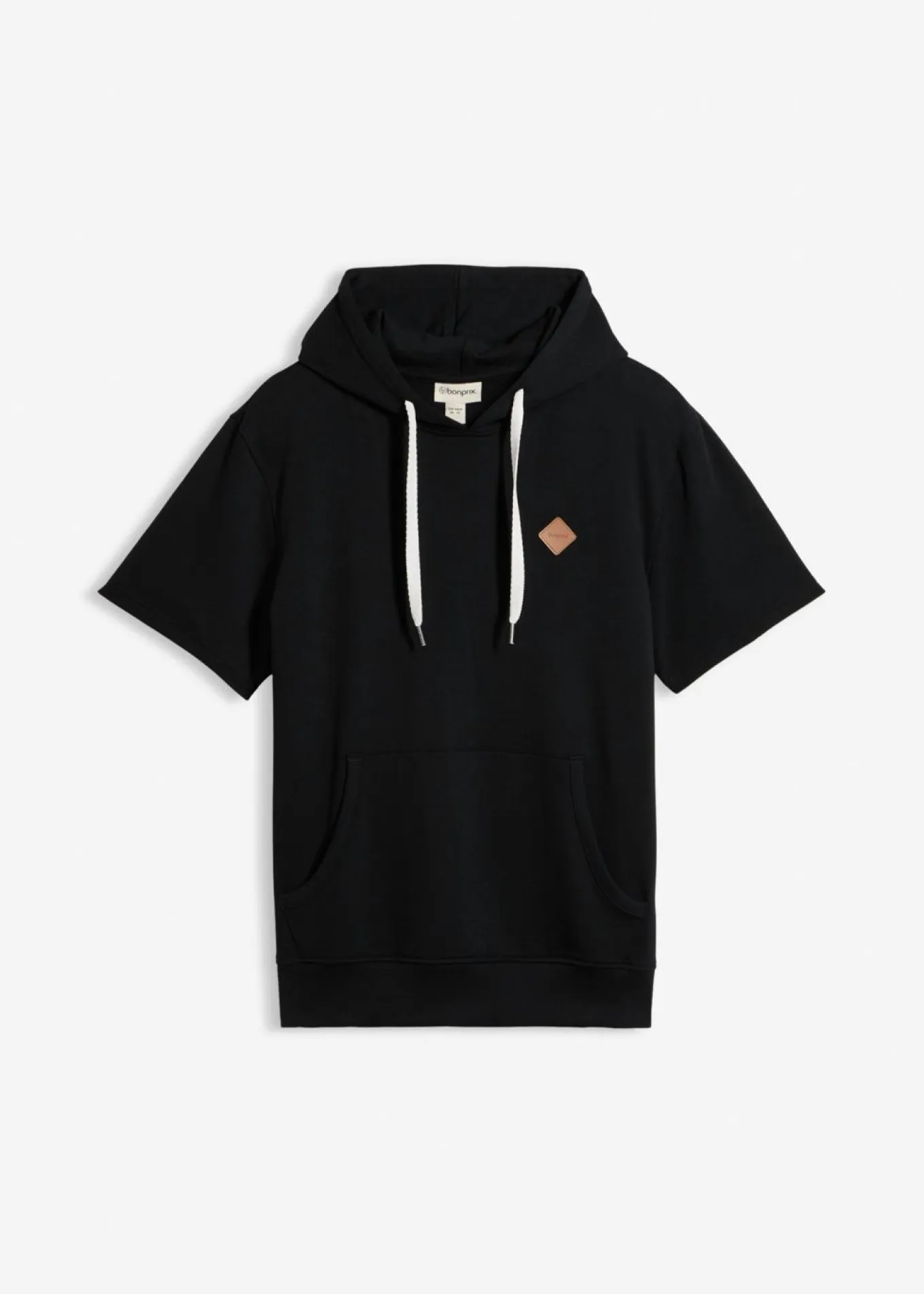 Sudadera con capucha y manga corta