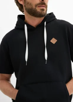 Sudadera con capucha y manga corta