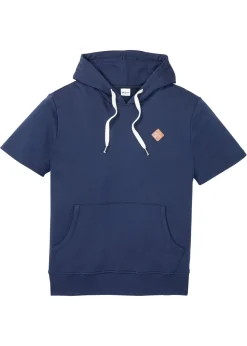 Sudadera con capucha y manga corta