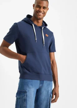 Sudadera con capucha y manga corta