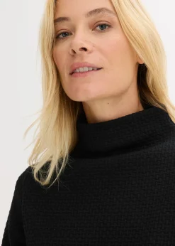 Sudadera con cuello alto
