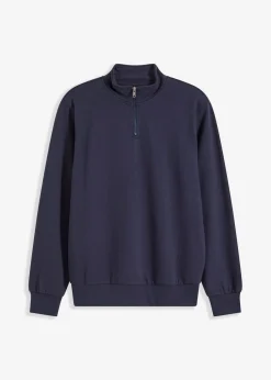 Sudadera con cuello troyer