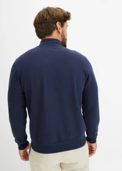 Sudadera con cuello troyer