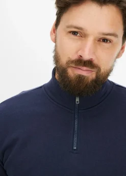 Sudadera con cuello troyer