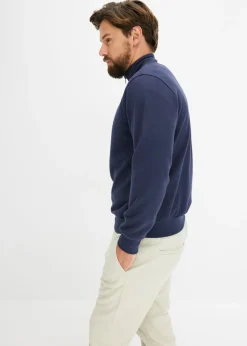 Sudadera con cuello troyer