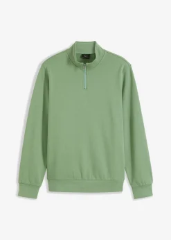 Sudadera con cuello troyer