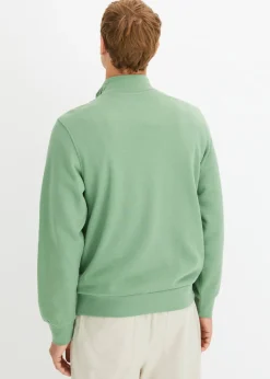 Sudadera con cuello troyer